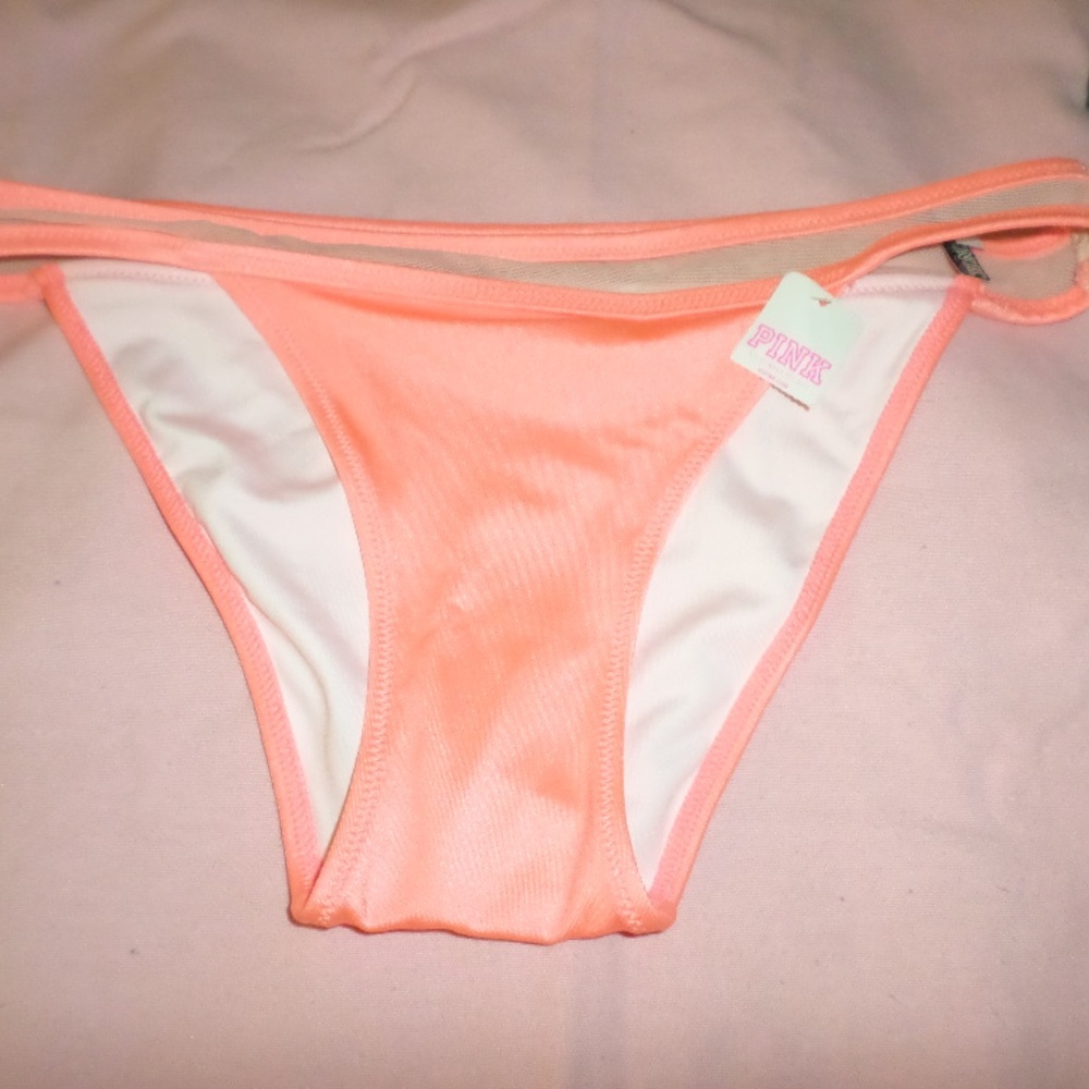 PINK Victoria's Secret Mesh Mini Bikini Bottom
